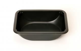 Купить лоток под запайку (пп) (750 мл), 187х137х50 мм, черный от компании РоссПак