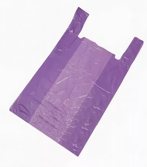 Купить пакет-майка сиреневый (11 мкм), 240х440 мм от компании РоссПак