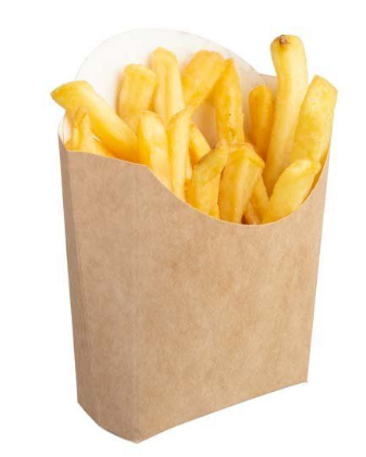 Купить коробка для картошки фри (80 гр.), 73х45х88 мм от компании РоссПак