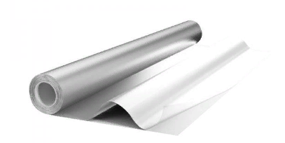 Купить фольга особо прочная в пленке, 44см х 10м, 14 мкм от компании РоссПак