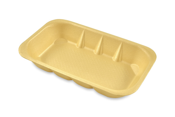 Купить лоток (впс), 225х135х40, желтый от компании РоссПак