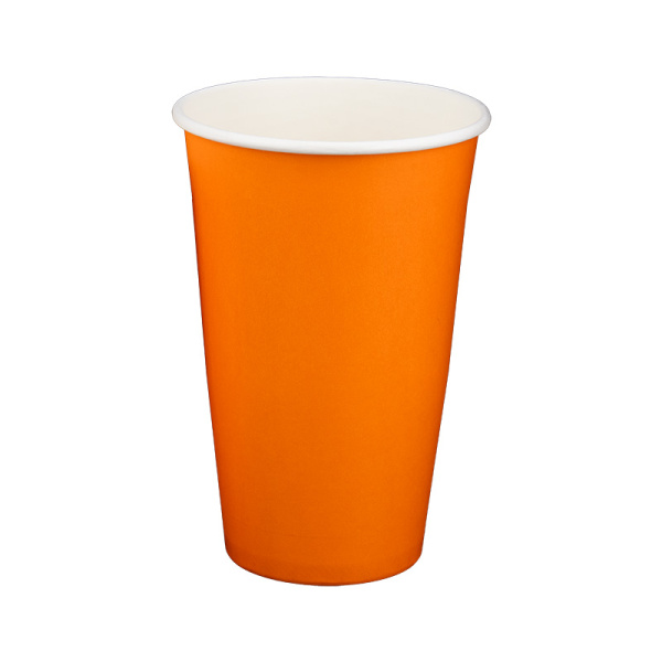Купить стакан оранжевый kf-400 (450 мл) от компании РоссПак