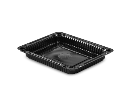 Купить контейнер рп-211 дно, 158,6х130,6х19 мм, черный, пс от компании РоссПак