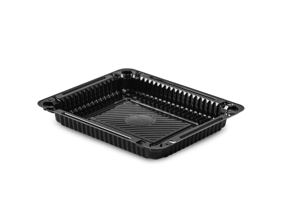 Купить контейнер рп-211 дно, 158,6х130,6х19 мм, черный, пс от компании РоссПак