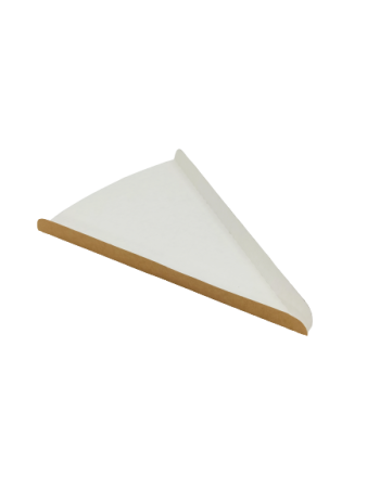 Купить подложка под пиццу треугольная крафт, 220х220х40 мм от компании РоссПак