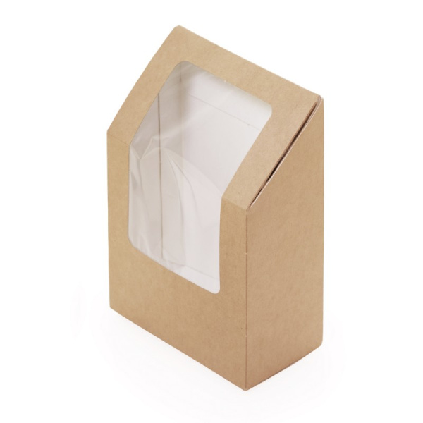 Купить упаковка для шаурмы крафт 90*50*130 мм от компании РоссПак