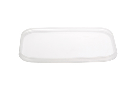 Купить крышка для ведра 3,3л, прямоугольная 250х158мм, прозрачная от компании РоссПак