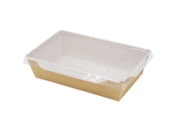 Контейнер с крышкой РоссСалат 800 мл 207х127х55 мм Купить контейнер с крышкой росссалат 800 мл 207х127х55 мм от компании РоссПак