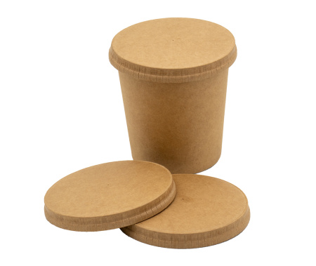 Купить крышка для супницы крафт, d-98 мм от компании РоссПак