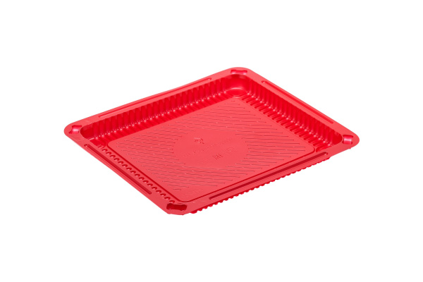 Купить контейнер рп-209 дно, 180х160х13мм, красный, пс от компании РоссПак