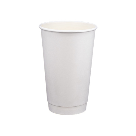 Купить стакан двухслойный белый kf-400 (450 мл), d-90 мм от компании РоссПак