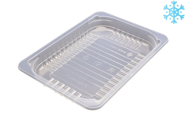 Купить лоток под запайку 210х148х25 мм для заморозки, прозрачный, пп от компании РоссПак