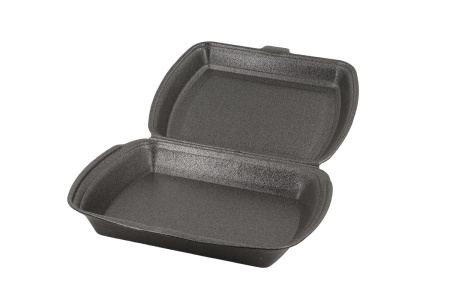 Купить ланч-бокс черный всп 247х208х63 мм от компании РоссПак