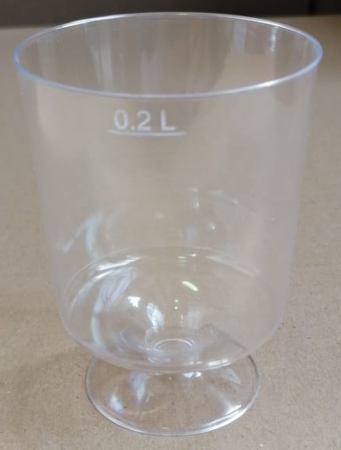 Купить бокал пс (200 мл), прозрачный от компании РоссПак