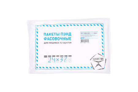 Купить пакет фасовочный пнд (8 мкм), 1000 шт./упак., 240х370 мм от компании РоссПак