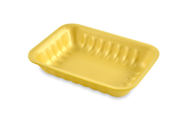 Купить лоток (впс), 170х127х35 мм, желтый от компании РоссПак