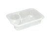 Купить лоток под запайку прозрачный с соусником 187х137х45 мм от компании РоссПак