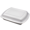 Купить ланч-бокс всп 2-секционный, белый 247х208х63 мм от компании РоссПак