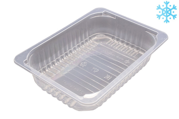 Купить лоток под запайку 210х148х47 мм для заморозки, прозрачный, пп от компании РоссПак