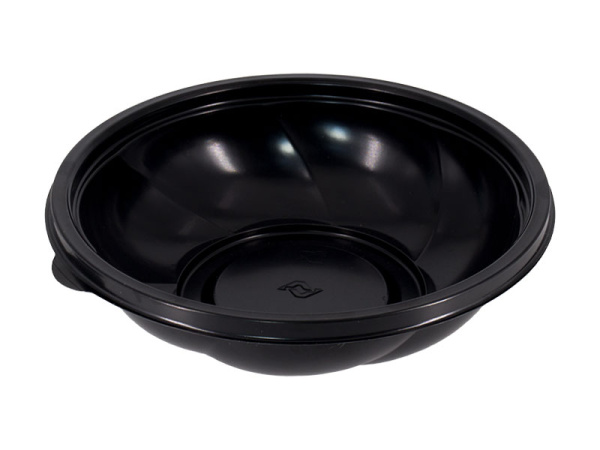 Купить салатник-тарелка основание, черная, 900 мл от компании РоссПак