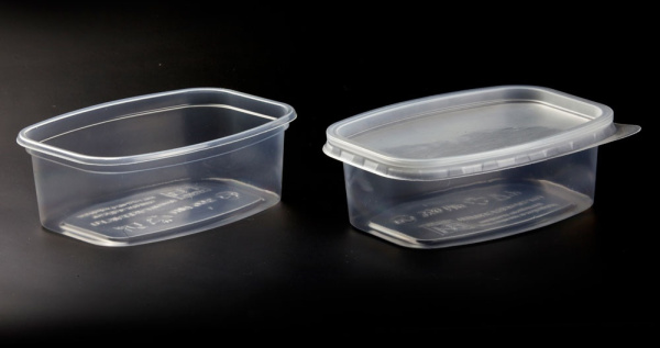 Купить контейнер с крышкой (350 мл), 138х105х40 мм, pp от компании РоссПак