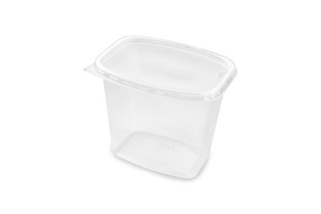 Купить контейнер 1000мл, прямоуг., 138х102х100мм, с крышкой, прозрачный, рр от компании РоссПак