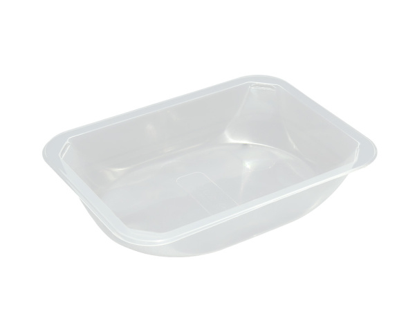 Купить лоток под запайку прозрачный гладкий 187х137х36 мм от компании РоссПак