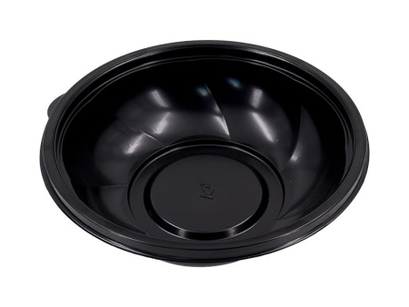 Купить салатник-тарелка основание, черная, 900 мл от компании РоссПак