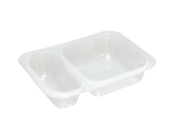 Купить лоток под запайку прозрачный 2-секц.30/70 187х137х36мм от компании РоссПак