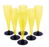 Купить стакан для шампанского пс (180 мл), желтый от компании РоссПак