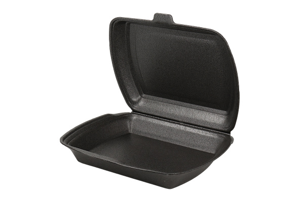 Купить ланч-бокс черный всп 247х208х63 мм от компании РоссПак