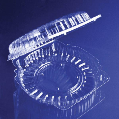 Купить тортница (дно с неразъемной крышкой), d-230(210) мм, h-60(55) мм от компании РоссПак